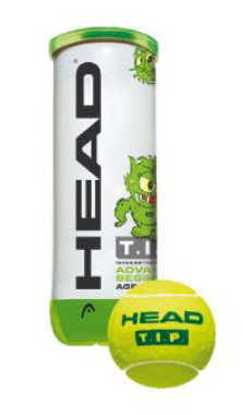 М'ячі для тенісу Head TIP Green 3B банка (578133) М'ячі для тенісу Head TIP Green 3B банка (578133)