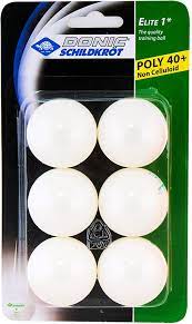 М'ячі Donic Elite 1звезда 40+ (6шт.) white М'ячі Donic Elite 1звезда 40+ (6шт.) white