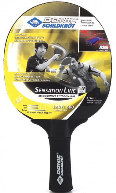 Ракетка для пінг-понгу Donic Sensation 500 (714402) Ракетка для пінг-понгу Donic Sensation 500 (714402)