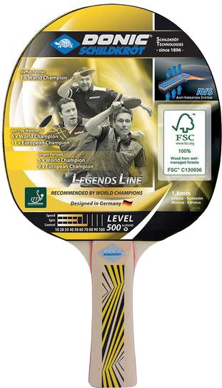 Ракетка для пінг-понгу Donic Legends 500 FSC Ракетка для пінг-понгу Donic Legends 500 FSC