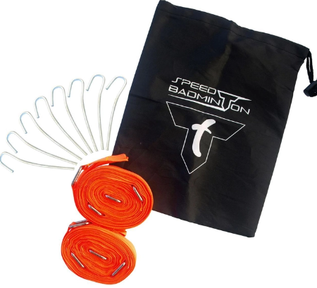 Лініі Talbot Speedbadminton Court Lines red Лініі Talbot Speedbadminton Court Lines red