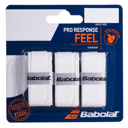 Обмотка Babolat Pro Response X 3 white Обмотка Babolat Pro Response X 3 white