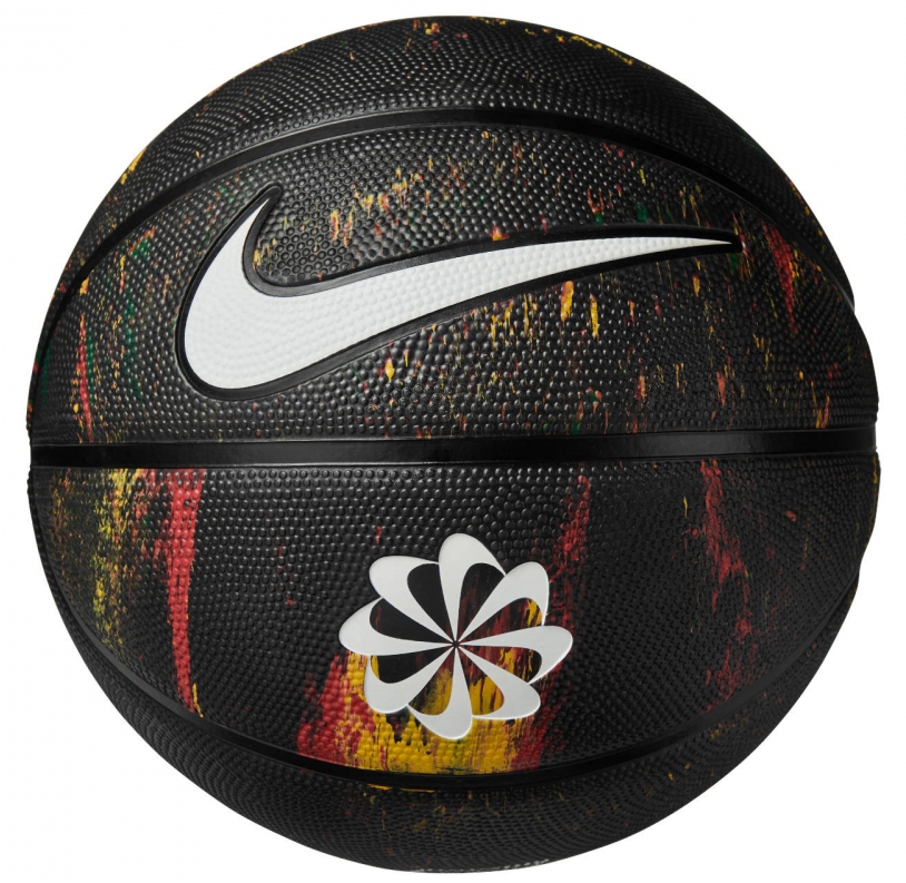 Мяч баскетбольный Nike EVERYDAY PLAYGROUND 8P NEXT NATURE DEFLATED MULTI/BLACK/BLACK/WHITE size 5 Мяч баскетбольный Nike EVERYDAY PLAYGROUND 8P NEXT NATURE DEFLATED MULTI/BLACK/BLACK/WHITE size 5