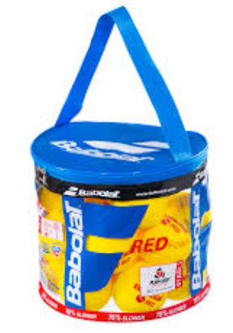 М'ячі для тенісу Babolat Red foam поролонові 24 balls М'ячі для тенісу Babolat Red foam поролонові 24 balls