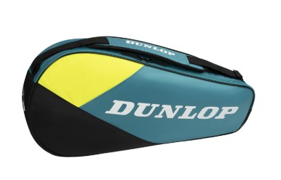 Чохол Dunlop Tac SX club 3 racket teal/black/yelllow Чохол Dunlop Tac SX club 3 racket teal/black/yelllow