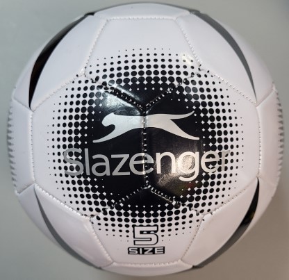 М'яч футбольний Slazenger AC football white/black/silver size 5 М'яч футбольний Slazenger AC football white/black/silver size 5