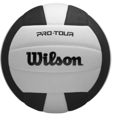 М'яч волейбольний Wilson PRO TOUR VB NEW Black/White OF М'яч волейбольний Wilson PRO TOUR VB NEW Black/White OF