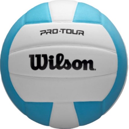 М'яч волейбольний Wilson PRO TOUR VB NEW Sky Blue/White OF М'яч волейбольний Wilson PRO TOUR VB NEW Sky Blue/White OF