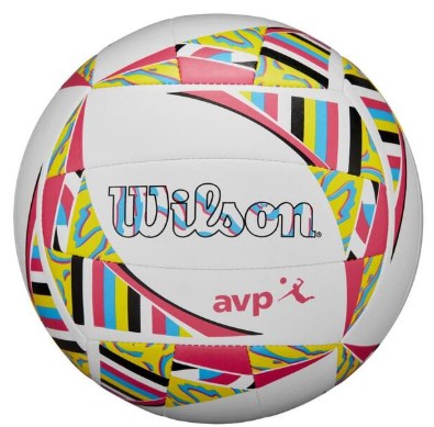 М'яч волейбольний Wilson AVP MOVEMENT VB NEW White/Pink/Yellow OF М'яч волейбольний Wilson AVP MOVEMENT VB NEW White/Pink/Yellow OF