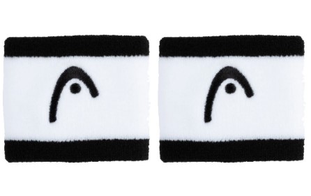 Напульсник Head New Wristband striped 2,5" black-white Напульсник Head New Wristband striped 2,5" black-white