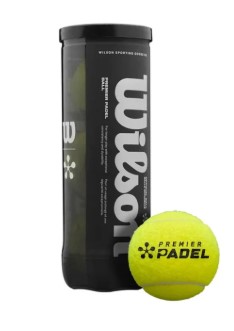 М'ячі для падел тенісу Wilson PREMIER PADEL 3 BALL CAN YEL М'ячі для падел тенісу Wilson PREMIER PADEL 3 BALL CAN YEL