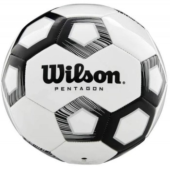 М'яч футбольний Wilson Pentagon white/black size 4 М'яч футбольний Wilson Pentagon white/black size 4
