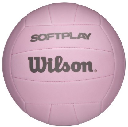 М'яч волейбольний Wilson SOFT PLAY Pink OF М'яч волейбольний Wilson SOFT PLAY Pink OF
