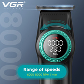 Тример VGR V-977 BLACK, регулировка мощности 6000 - 8000 RPM. Изображение №6 Тример VGR V-977 BLACK, регулировка мощности 6000 - 8000 RPM. Изображение №6