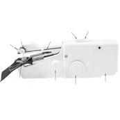 Портативная мини-швейная машинка HANDY SWITCH CS-101B, Ручная швейная машинка удобная компактная. Изображение №5