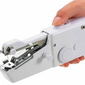 Портативная мини-швейная машинка HANDY SWITCH CS-101B, Ручная швейная машинка удобная компактная. Изображение №7