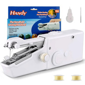 Портативная мини-швейная машинка HANDY SWITCH CS-101B, Ручная швейная машинка удобная компактная. Изображение №9