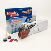 Портативная мини-швейная машинка HANDY SWITCH CS-101B, Ручная швейная машинка удобная компактная. Изображение №12