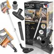 Вертикальный пылесос без мешка Adler AD 7036 ручной на 800Вт для дома и автомобиля с колбой на 1,5л. Изображение №2 Вертикальный пылесос без мешка Adler AD 7036 ручной на 800Вт для дома и автомобиля с колбой на 1,5л. Изображение №2