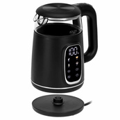 Электрочайник Adler AD 1305 2200Вт 1.7Л Black Silver. Изображение №2