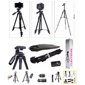 Штатив + пульт дистанционного управления для камеры и телефона TRIPOD 3388, штатив тринога, напольный штатив, студийная стойка. Изображение №2 Штатив + пульт дистанционного управления для камеры и телефона TRIPOD 3388, штатив тринога, напольный штатив, студийная стойка. Изображение №2