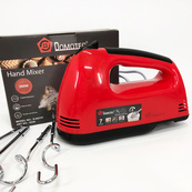 Міксер DOMOTEC R6633R 260 Вт, Кухонний ручний міксер хороший для приготування крему. Зображення №16 Міксер DOMOTEC R6633R 260 Вт, Кухонний ручний міксер хороший для приготування крему. Зображення №16