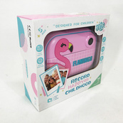 Детский фотоаппарат мгновенной печати YT008 PINK FLAMINGO с поддержкой microSD. Изображение №15