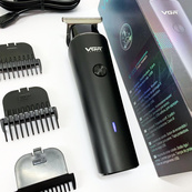 Аккумуляторный триммер для стрижки волос VGR V-933, Тример набор для стрижки волос и для бритья. Изображение №4 Аккумуляторный триммер для стрижки волос VGR V-933, Тример набор для стрижки волос и для бритья. Изображение №4