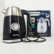 Чайник электрический с датчиком температуры Rainberg RB-2314 Black. Изображение №4