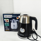 Чайник электрический с датчиком температуры Rainberg RB-2314 Black. Изображение №6