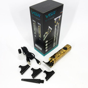 Машинка для стрижки волосся і бороди VGR V-097, Машинка для підстригання Окантувальна машинка. Колір: золотий. Зображення №6 Машинка для стрижки волосся і бороди VGR V-097, Машинка для підстригання Окантувальна машинка. Колір: золотий. Зображення №6
