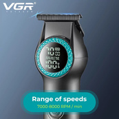 Тример VGR V-990, 3 насадки, Многофункциональная аккумуляторная машинка для стрижки, VGR машинка. Изображение №6 Тример VGR V-990, 3 насадки, Многофункциональная аккумуляторная машинка для стрижки, VGR машинка. Изображение №6