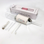 Ирригатор для чистки зубов и полости рта Oral Irrigator с аккумулятором и сменными насадками White. Изображение №2 Ирригатор для чистки зубов и полости рта Oral Irrigator с аккумулятором и сменными насадками White. Изображение №2