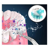 Ирригатор для чистки зубов и полости рта Oral Irrigator с аккумулятором и сменными насадками White. Изображение №5 Ирригатор для чистки зубов и полости рта Oral Irrigator с аккумулятором и сменными насадками White. Изображение №5