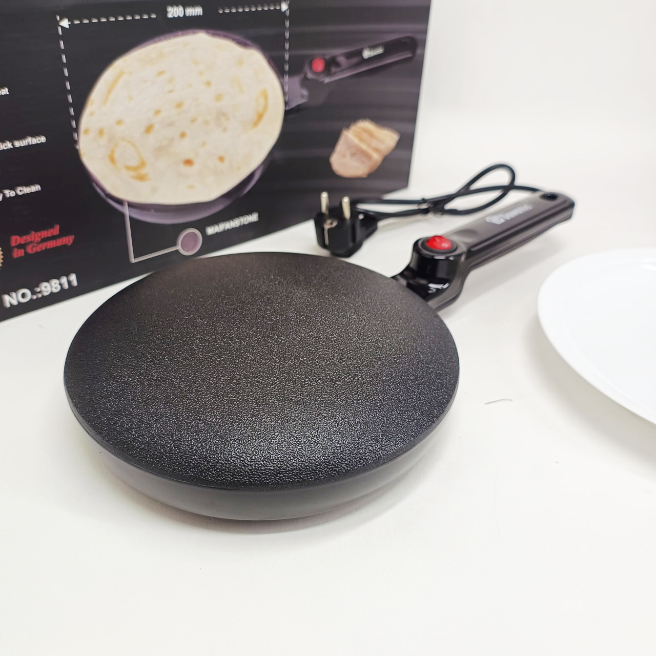 Електрична млинець Domotec MS-5209B Електрична млинець Domotec MS-5209B