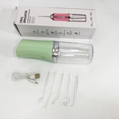Ирригатор для чистки зубов и полости рта Oral Irrigator с аккумулятором и сменными насадками Green. Изображение №14 Ирригатор для чистки зубов и полости рта Oral Irrigator с аккумулятором и сменными насадками Green. Изображение №14