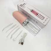 Ирригатор для чистки зубов и полости рта Oral Irrigator с аккумулятором и сменными насадками Pink. Изображение №19 Ирригатор для чистки зубов и полости рта Oral Irrigator с аккумулятором и сменными насадками Pink. Изображение №19