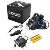 Ліхтар налобний Police BL-6699 (204C), Налобний ліхтарик bailong, Налобний ліхтарик з usb зарядкою. Зображення №3