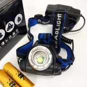 Ліхтар налобний Police BL-6699 (204C), Налобний ліхтарик bailong, Налобний ліхтарик з usb зарядкою. Зображення №12
