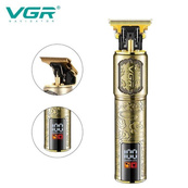 Машинка для стрижки волосся VGR V-073 акумуляторний бездротовий тример для бороди та вусів. Зображення №4