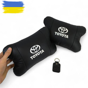 Подушки на підголовник Toyota 2шт , Набір подушок в авто Тойота, Автомобільна ортопедична подушка Тойота. Зображення №8 Подушки на підголовник Toyota 2шт , Набір подушок в авто Тойота, Автомобільна ортопедична подушка Тойота. Зображення №8