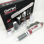 Фен для волосся стайлер с насадками Gemei GM-4836 7 в 1, Фен-стайлер с разными насадками. Изображение №7 Фен для волосся стайлер с насадками Gemei GM-4836 7 в 1, Фен-стайлер с разными насадками. Изображение №7