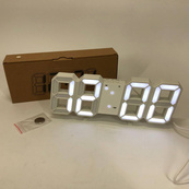 Настольные часы LY-1089 с белой LED-подсветкой белый, электронные светящиеся часы, электронные часы VST. Изображение №10 Настольные часы LY-1089 с белой LED-подсветкой белый, электронные светящиеся часы, электронные часы VST. Изображение №10