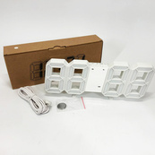 Настольные часы LY-1089 с белой LED-подсветкой белый, электронные светящиеся часы, электронные часы VST. Изображение №11 Настольные часы LY-1089 с белой LED-подсветкой белый, электронные светящиеся часы, электронные часы VST. Изображение №11