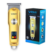 Триммер для волос и бороды VGR V-290 LED Display 3 насадки, машинка для стрижки волос домашняя. Изображение №4 Триммер для волос и бороды VGR V-290 LED Display 3 насадки, машинка для стрижки волос домашняя. Изображение №4