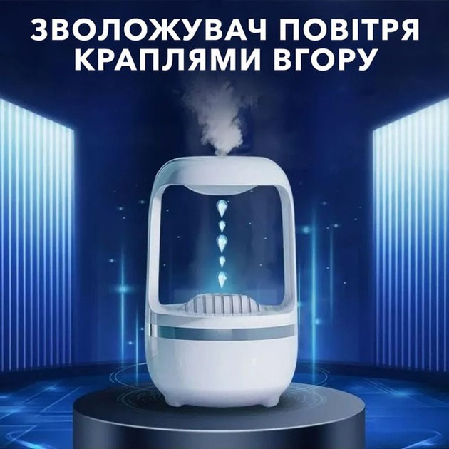 Увлажнитель воздуха ультразвуковой DROP HUMIDIFIER AND-199, левитирующий распылитель для спальни, дома, отеля Увлажнитель воздуха ультразвуковой DROP HUMIDIFIER AND-199, левитирующий распылитель для спальни, дома, отеля