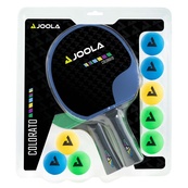 Ракетка для настільного тенісу Joola TT-SET COLORATO 2 ракетки + 8 м'ячів (jset4). Зображення №2 Ракетка для настільного тенісу Joola TT-SET COLORATO 2 ракетки + 8 м'ячів (jset4). Зображення №2