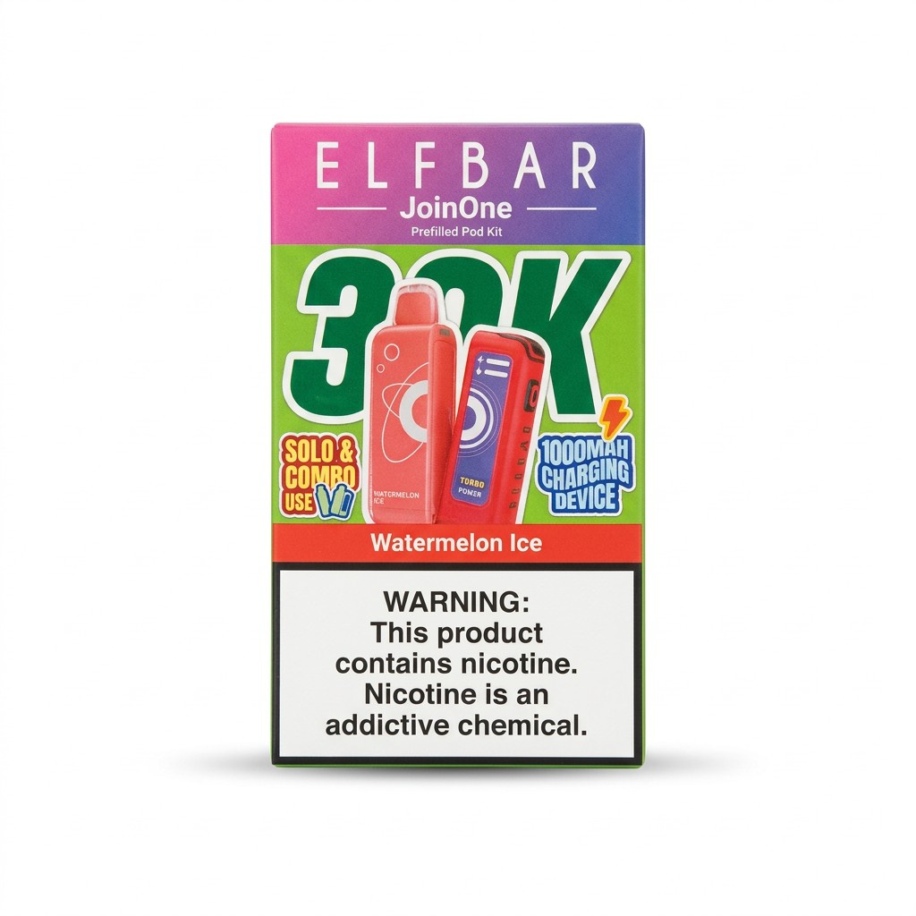 Elf Bar JoinOne 30000. Арбуз (Watermelon) Elf Bar JoinOne 30000. Арбуз (Watermelon)