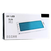 Лампа для манікюру SUN HPL 1 LED/UV 88 Вт з підлокітником. Зображення №5