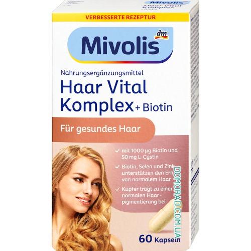 Mivolis Haar Vital Komplex 60 капсул Mivolis Haar Vital Komplex 60 капсул